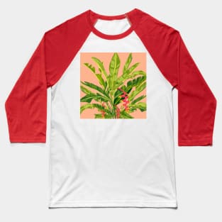 Birds of paradise Heliconia Baseball T-Shirt